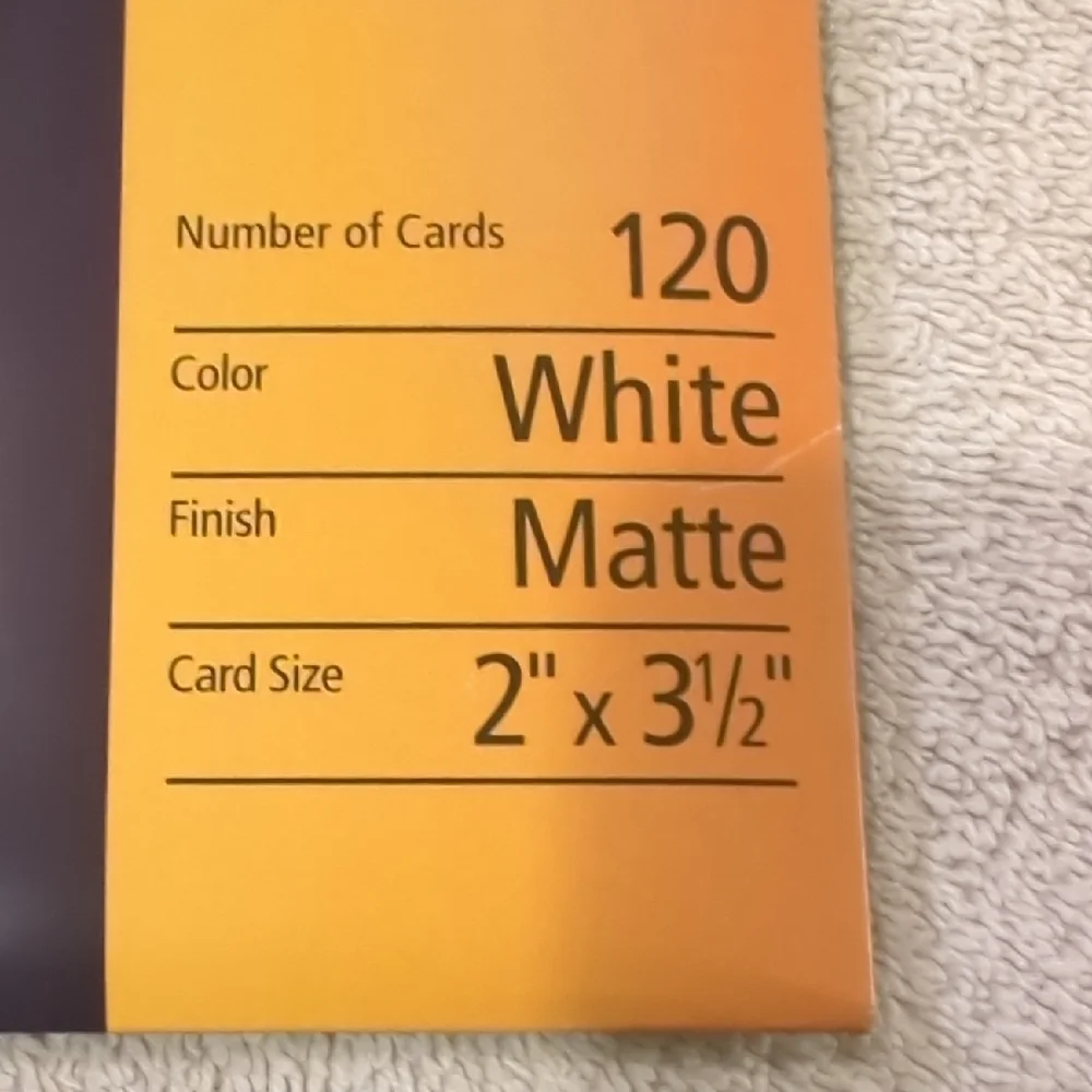 Avery White and Blue Clean Edge Business Cards Pack